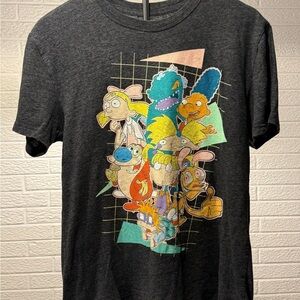 Nickelodeon‎ Charcoal Tee